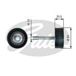 Galet enrouleur accessoires