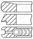 Jeu de segments de pistons