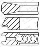 Jeu de segments de pistons LKZ-Ring®