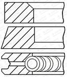 Jeu de segments de pistons LKZ-Ring®