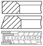 Segments de piston