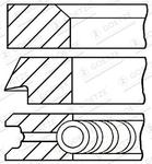 Jeu de segments de pistons