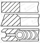 Jeu de segments de pistons