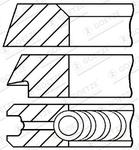 Jeu de segments de pistons