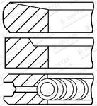 Jeu de segments de pistons