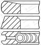 Jeu de segments de pistons