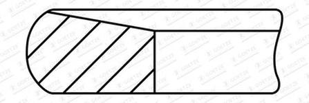 Segment de piston