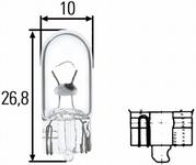 Ampoule, éclairage de boite à gants