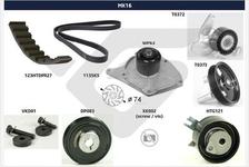 Jeu de courroies trapézoïdales à nervures Master kit