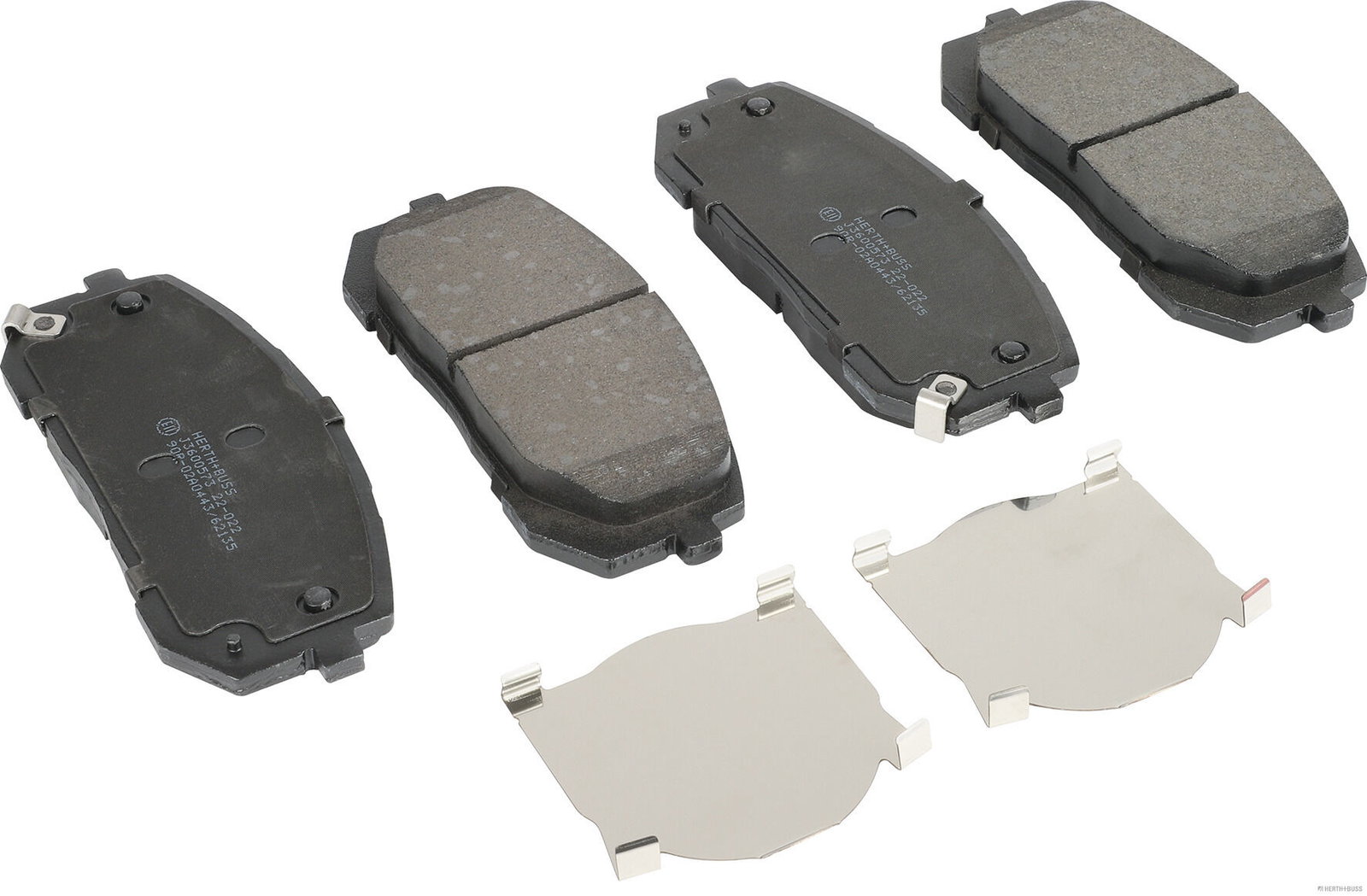 Kit de plaquettes de frein, frein à disque