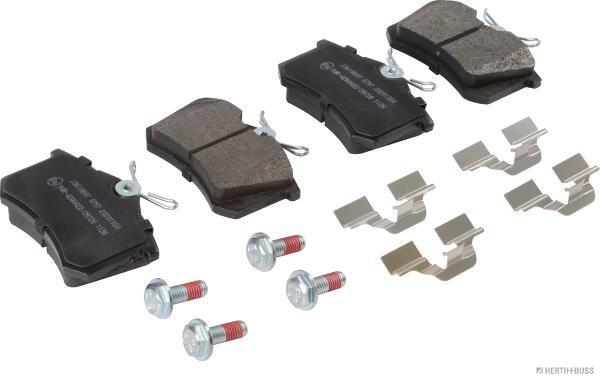 Kit de plaquettes de frein, frein à disque
