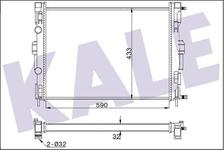 Radiateur, refroidissement du moteur