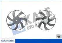 Ventilateur de radiateur et moteur