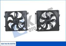 Ventilateur de radiateur et moteur