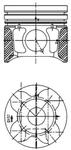 Piston moteur