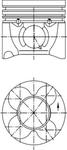 Piston moteur