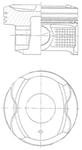 Piston moteur
