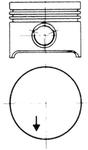 Piston moteur
