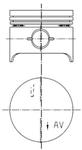 Piston moteur