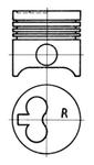 Piston moteur