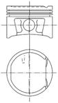 Piston moteur