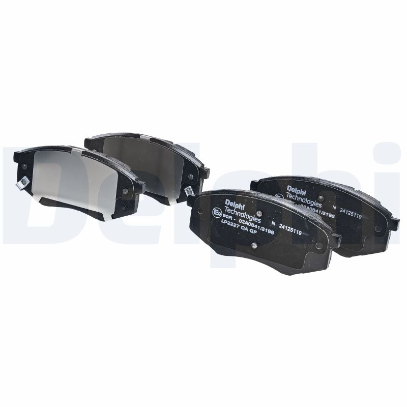 Kit de plaquettes de frein, frein à disque