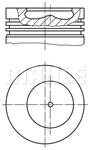 Piston moteur