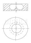 Piston moteur