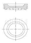 Piston moteur