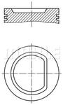 Piston moteur