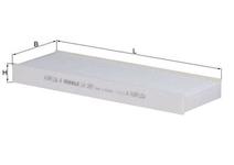 Filtre, air de l'habitacle
