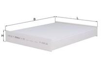 Filtre, air de l'habitacle