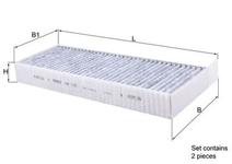 Filtre, air de l'habitacle