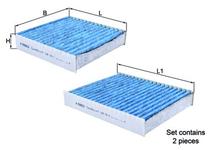 Filtre, air de l'habitacle CareMetix®