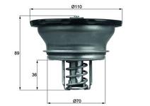 Thermostat, liquide de refroidissement BEHR
