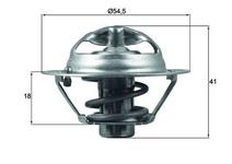 Thermostat, liquide de refroidissement BEHR