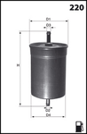 Filtre a  carburant