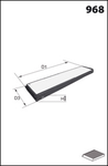 Filtre d'habitacle