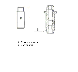 Guide de soupape (Jeu de 4)