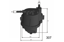 Filtre a  carburant