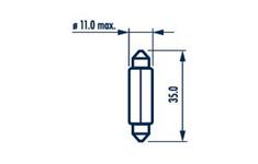 Ampoule Eclairage capot moteur