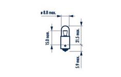 Ampoule Eclairage capot moteur