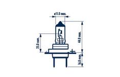 Ampoule projecteur longue portée