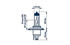 Ampoule projecteur longue portée