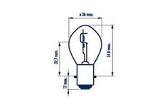 Ampoule, projecteur longue portée
