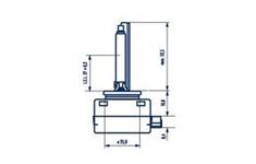 Ampoule, projecteur longue portée Xenon