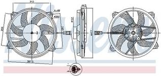 Ventilateur, refroidissement du moteur