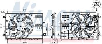 Ventilateur, refroidissement du moteur