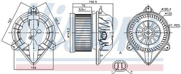Ventilateur de climatisation