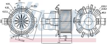 Ventilateur de climatisation
